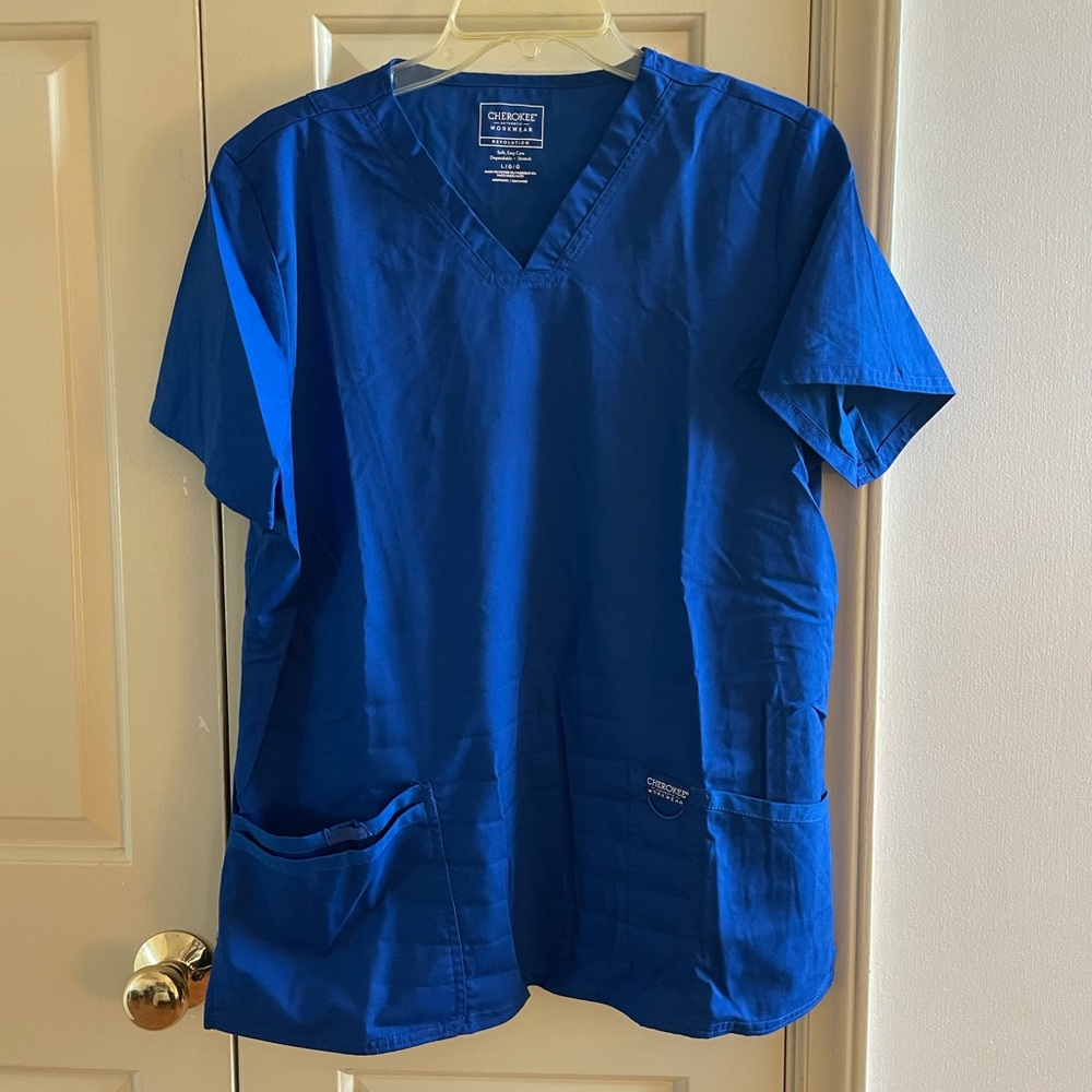 Cherokee Workwear scrub top